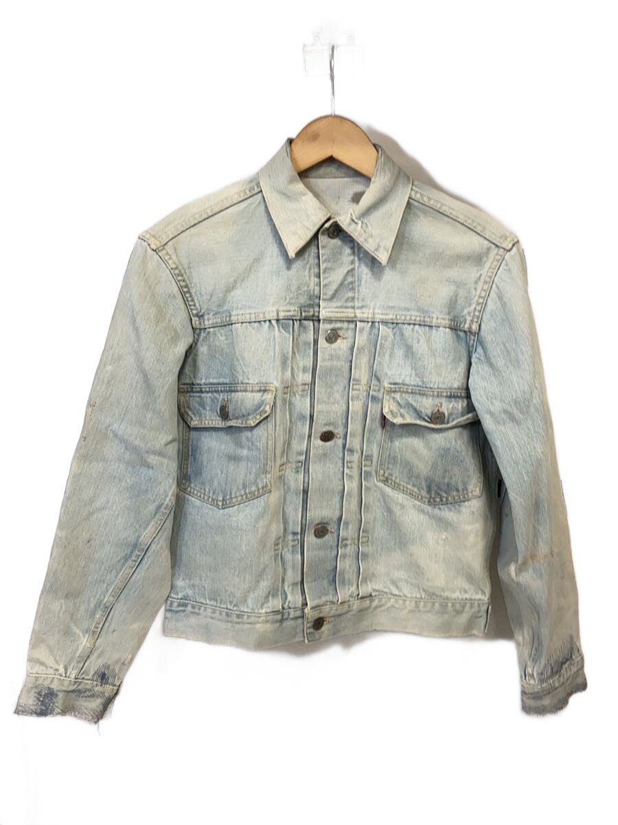 【中古】Levi’s◆50s/VT/507/2nd/XX/革パッチ期/実寸34位/デニム/インディゴ/リペア多【メンズウェア】