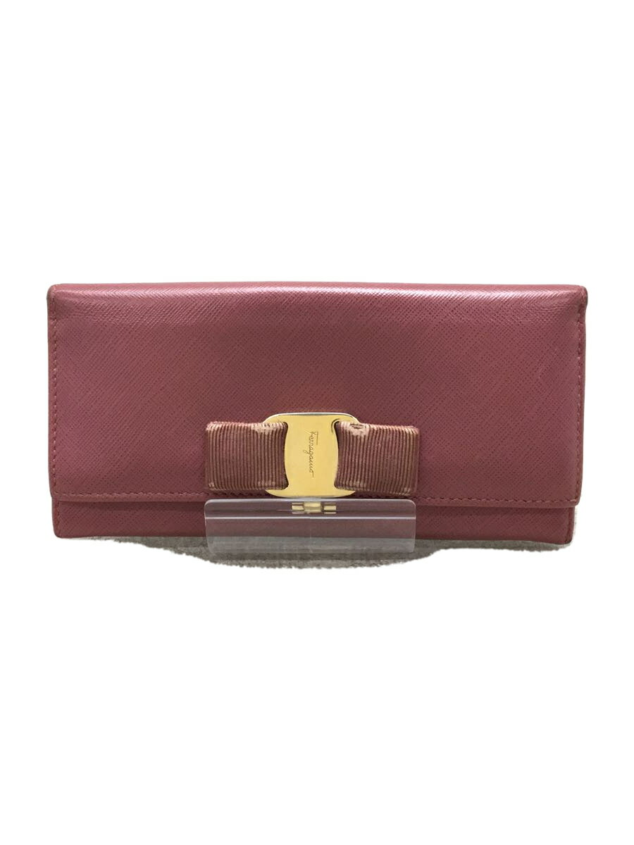 【中古】Salvatore Ferragamo◆長財布/レ