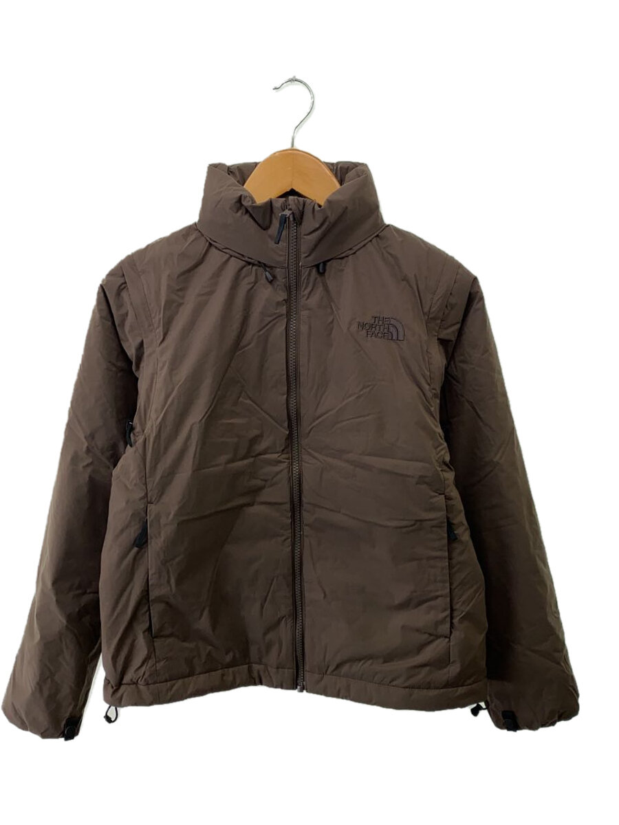 【中古】THE NORTH FACE◆ZI S-NOOK JACKET_ジップインサニーヌックジャケット/M/ナイロン/BRW【レディースウェア】