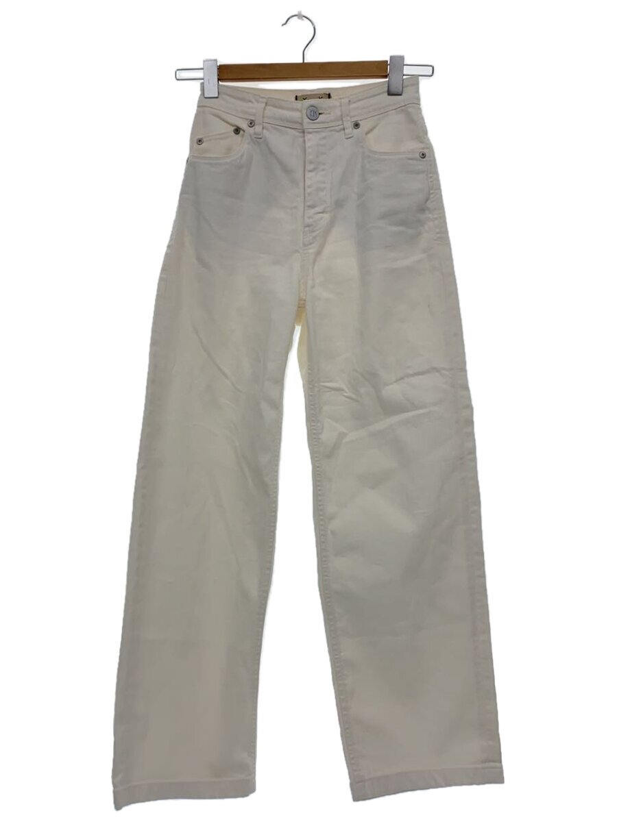 Cotton - 【中古】YANUK◆ボトム/23/コットン/WHT/57121078【レディースウェア】