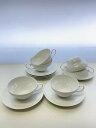 【中古】Rosenthal◆カップ&ソーサー/WHT【キッチン用品】