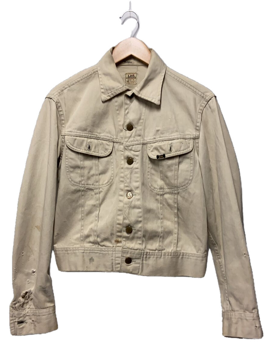 【中古】Lee◆60s/WESTERNER/ユニオンチケット付属/38R/Rのみ/袖破れ有/38/コットン/CRM/10【メンズウェア】