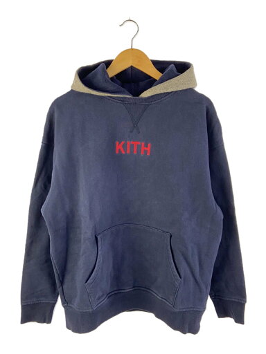 【中古】KITH◆パーカー/S/コットン/NVY【メンズウェア】 【中古】KITH◆パーカー/S/コットン/NVY【メンズウェア】