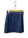 【中古】MIU MIU◆スカート/40/デニム/BLU【レディースウェア】