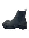 【中古】ZARA◆サイドゴアブーツ/37/BLK/ブラック【シューズ】(4)