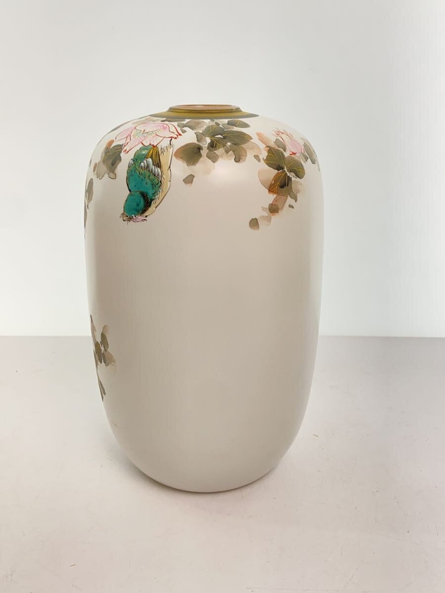 【中古】九谷焼◆中村外志人/福良雀/陶器/壷・花瓶/箱有り【インテリア小物・日用雑貨】 [3]