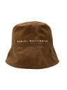 【中古】Daniel Wellington◆バケットハット/--/コットン/BRW/無地/メンズ/ワンポイト/刺繍/ブランドロゴ/タグ付き【服飾雑貨他】(4)