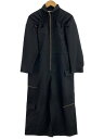 【中古】MECRE◆ウエストドロストオールインワン/ブラック/2224130017【レディースウェア】