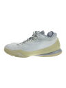 【中古】NIKE◆JORDAN CP3.8/28cm/WHT【シューズ】