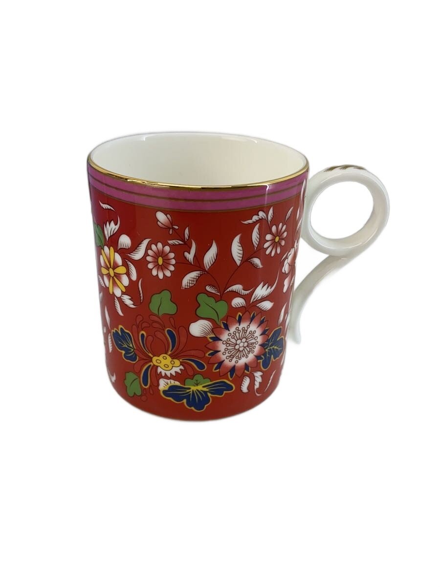 【中古】WEDGWOOD◆マグカップ/RED【キッチン用品】