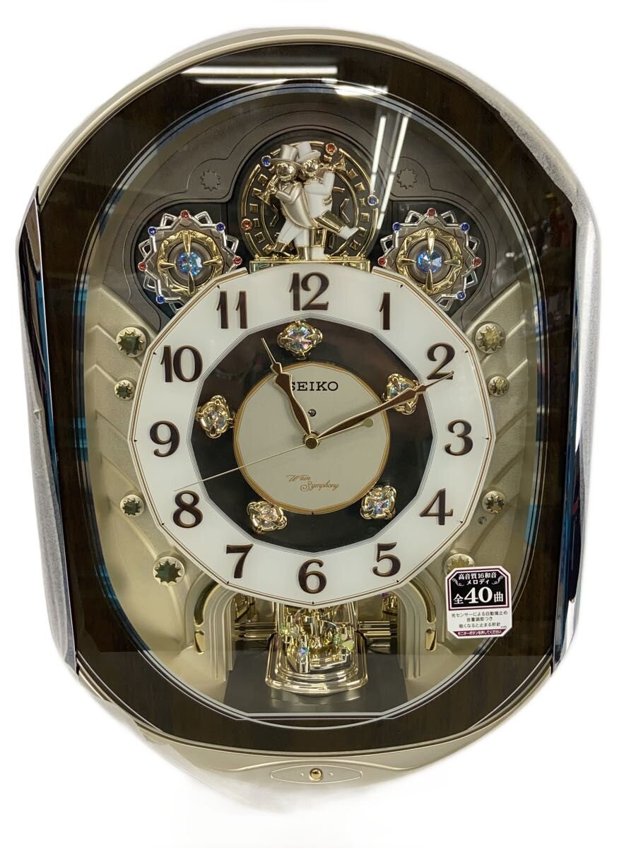 【中古】SEIKO◆時計/電波時計/RE578B//【インテリア小物・日用雑貨】