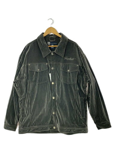 【中古】KNOCK OUT/90s/ジャケット/XL/ポリエステル/GRN【メンズウェア】 【中古】KNOCK OUT/90s/ジャケット/XL/ポリエステル/GRN【メンズウェア】