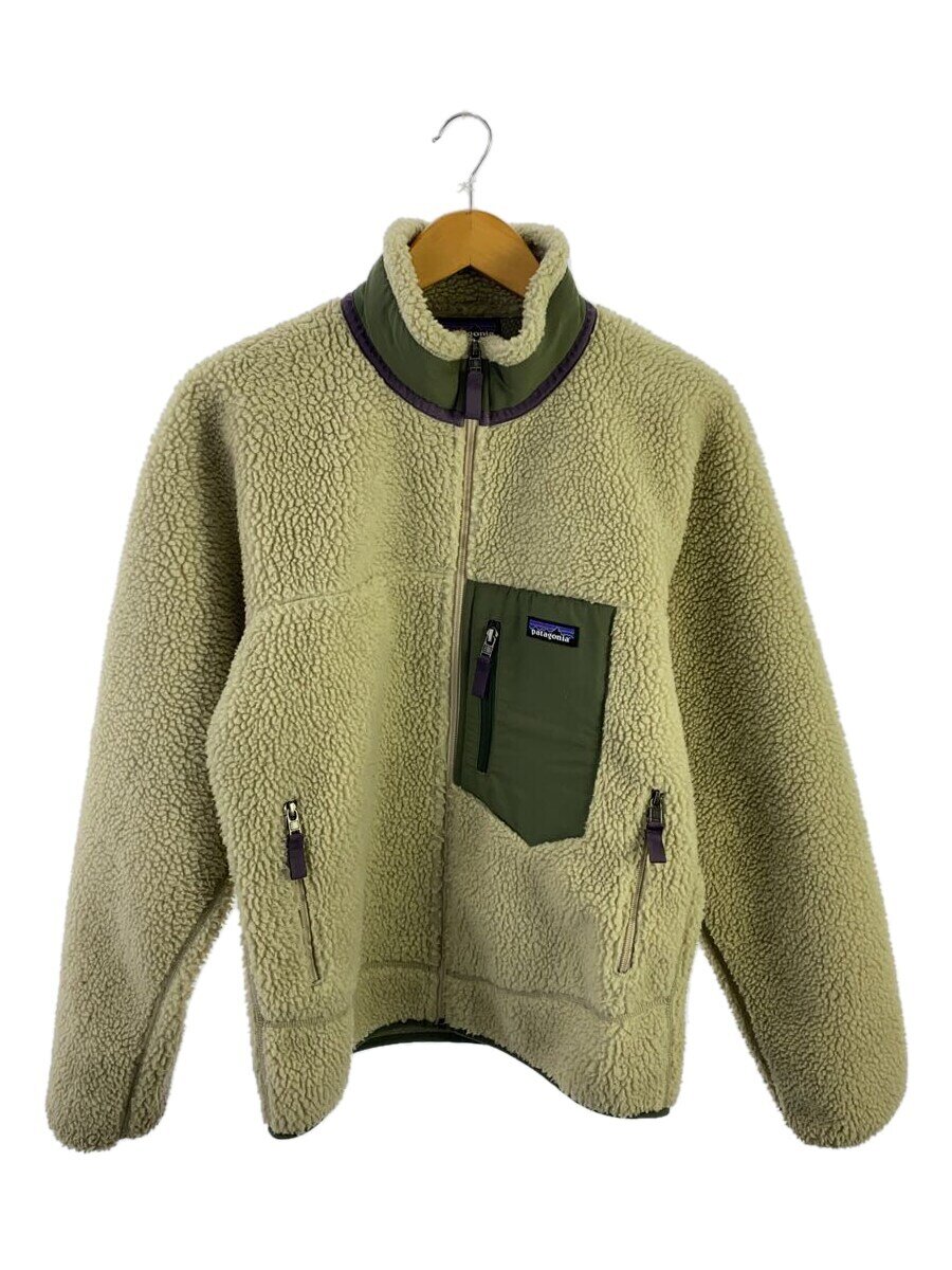 【中古】patagonia◆フリースジャケット/S/ポリエステル/IVO/STY23056【メンズウェア】