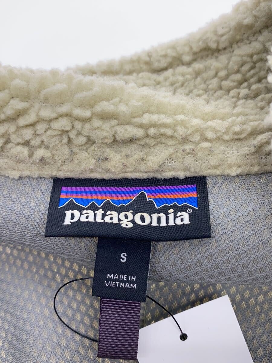 【中古】patagonia◆フリースジャケット/S/ポリエステル/IVO/STY23056【メンズウェア】