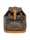【中古】LOUIS VUITTON◆1)ミニ・モンスリ_モノグラム・キャンバス_BRW/PVC/BRW【バッグ】