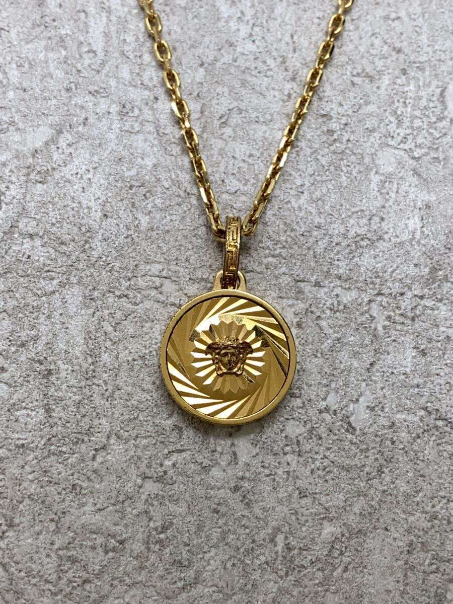 【中古】VERSACE◆ネックレス/--/GLD/メ