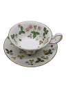 【中古】WEDGWOOD◆カップ&ソーサー/1客/ワイルドストリベリー/中古品【キッチン用品】