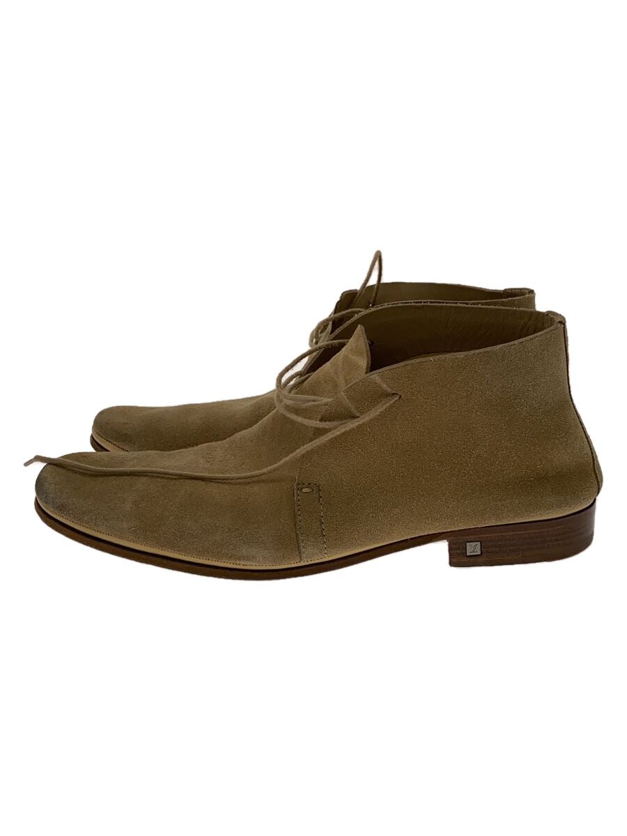 Business - 【中古】LOUIS VUITTON◆ドレスシューズ/--/BEG/スウェード/SIZE-5 1/2/使用感有【シューズ】