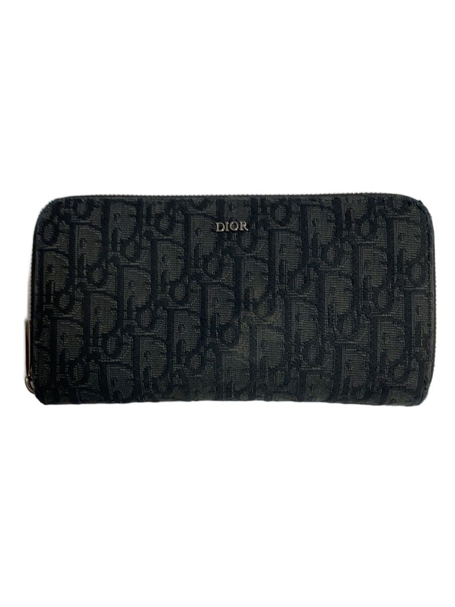 美品】Dior ディオール 長財布 黒 ブラック 総柄 キャンバス 楽天市場