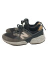 【中古】NEW BALANCE◆ローカットスニーカー/24cm/BRW【シューズ】