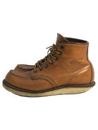 【中古】RED WING◆ブーツ/27.5cm/BRW/8875/USA製/ソール減り【シューズ】