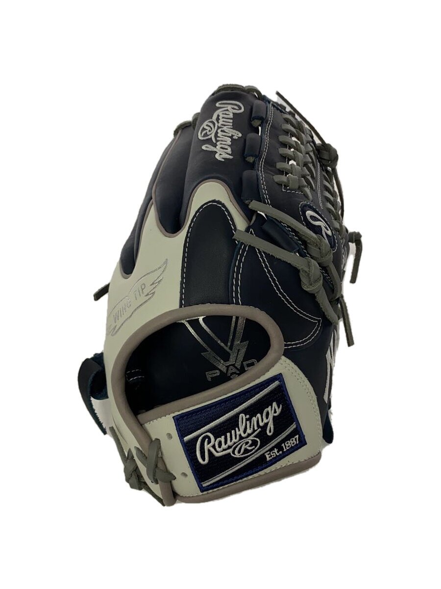 【中古】Rawlings◆25ss/ハイパーテックMLB-TEAM/軟式グローブ/右利き用/GR5HTMN55/ネイビー【スポーツ】