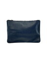 【中古】COACH◆クラッチバッグ/レザー/ネイビー/F11482【バッグ】(4)