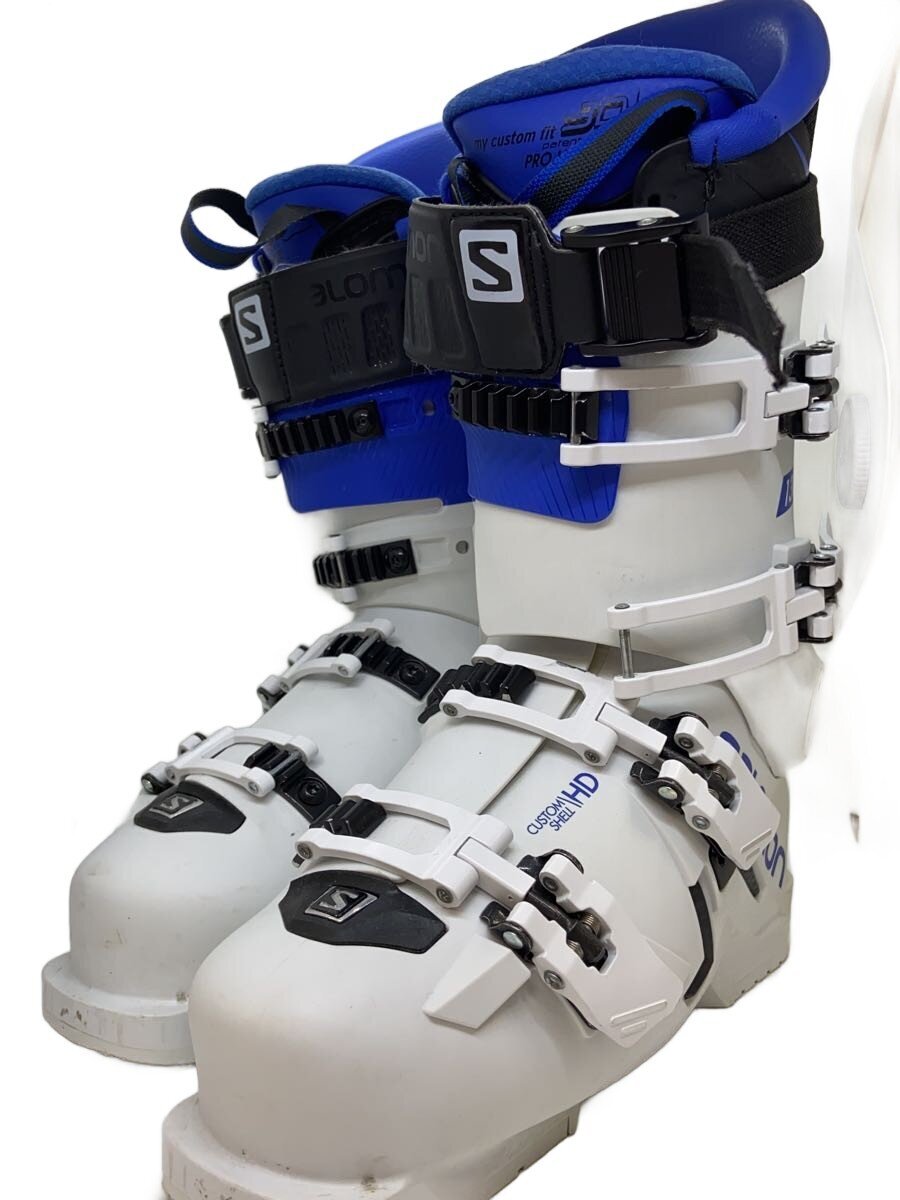 【中古】salomon◆スキーブーツ/24cm/WHT/アダルト【スポーツ】