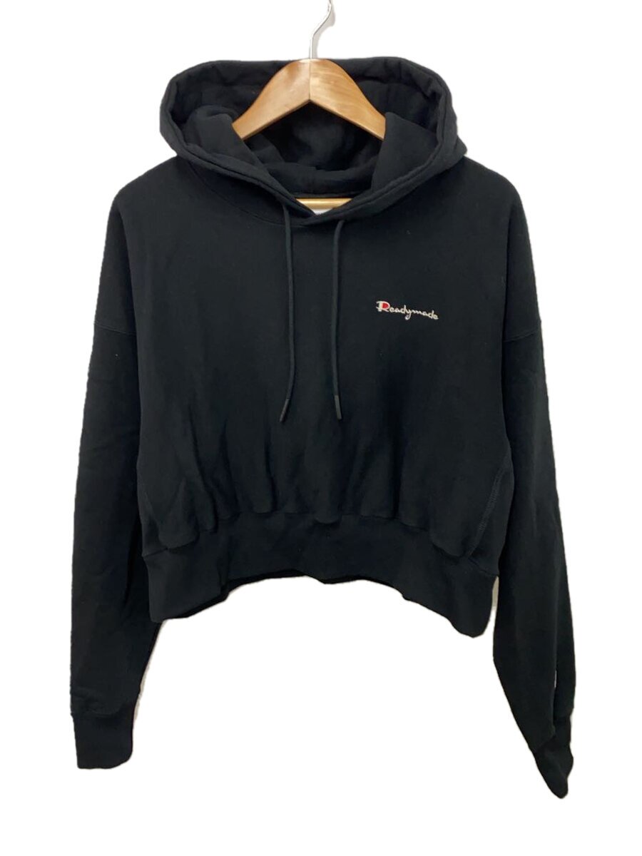 READYMADE◆Pioncham Hoodie/パーカー/M/コットン/BLK//