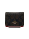 【中古】COACH◆3つ折り財布/--/BRW/総柄/レディース/7331【服飾雑貨他】(4)