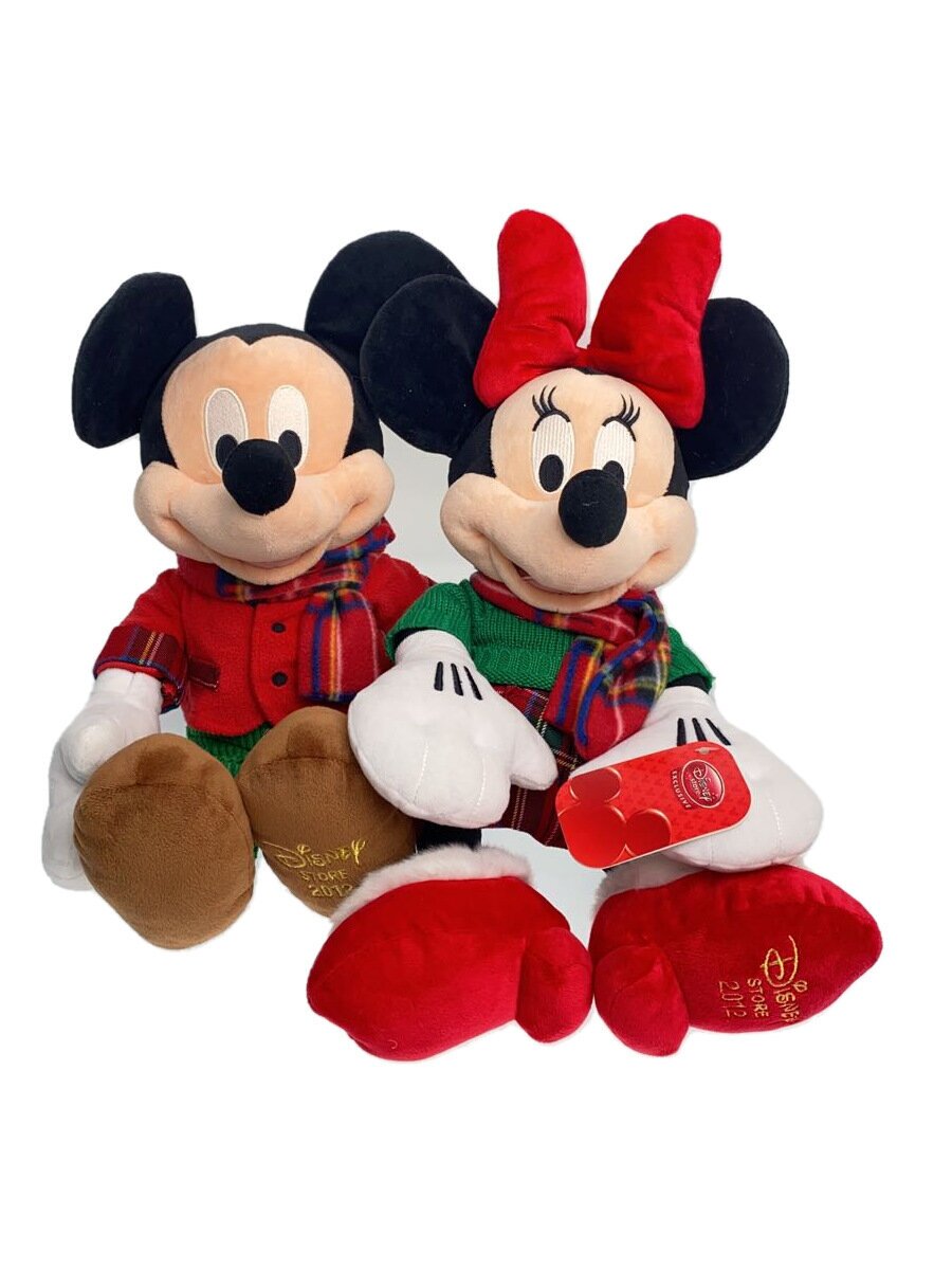 【中古】Disney◆ミッキー&ミニー/クリスマス/マフラー/2012年ディズニーストア限定/Mickey/Minnie【ホビー】