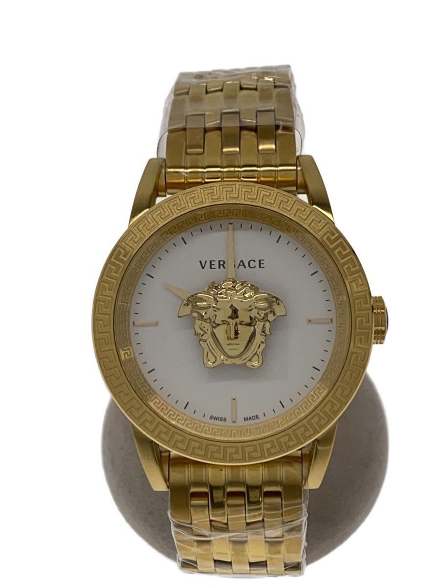 【中古】VERSACE◆クォーツ腕時計/アナログ/GLD/VS-VERD00318【服飾雑貨他】