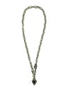 【中古】M,s collection◆ダイオプサイト ブラック チャーム/ブレスレット/SV925/SLV/メンズ【服飾雑貨他】