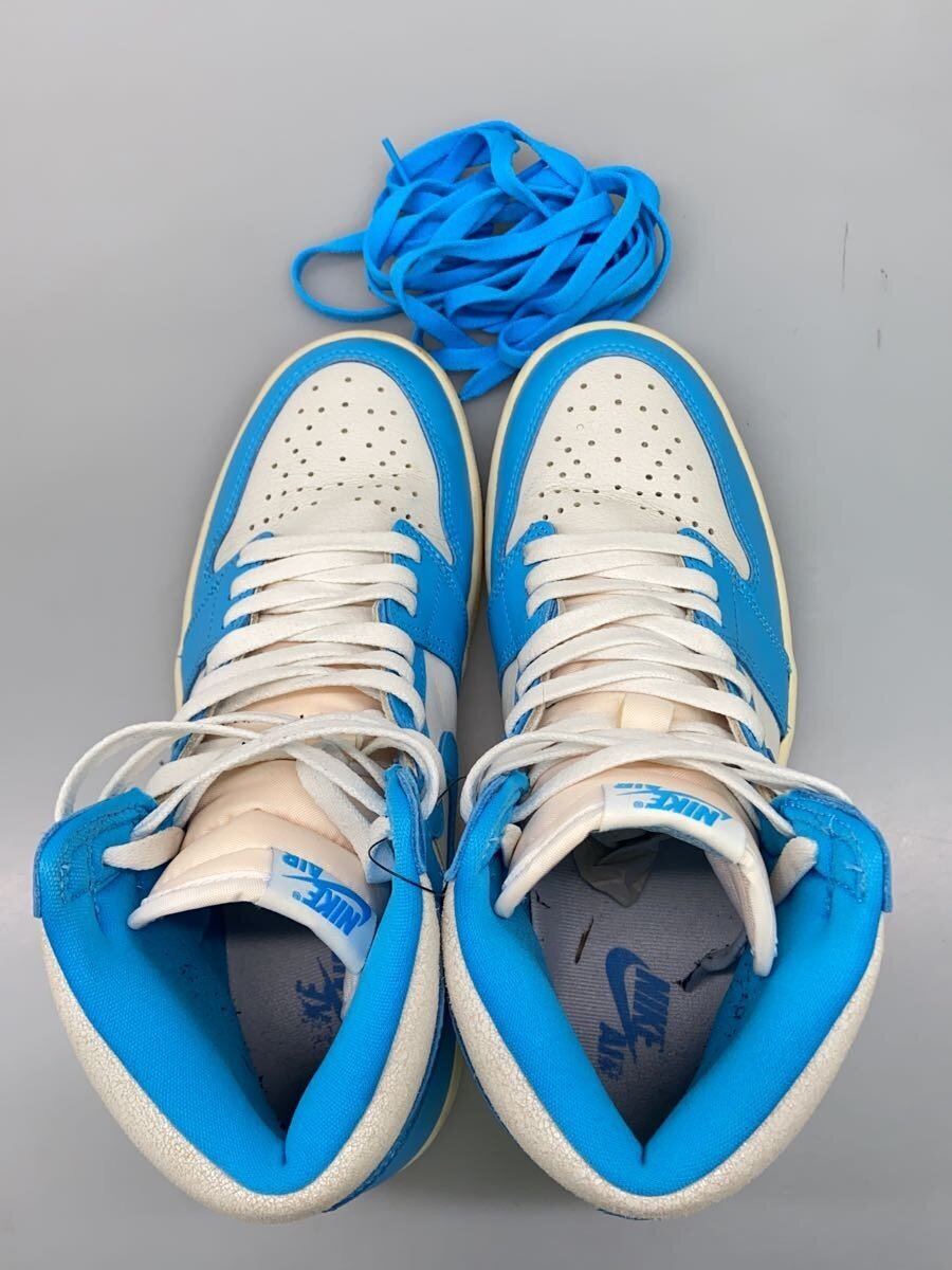 【中古】NIKE◆AIR JORDAN 1 HIGH OG_エア ジョーダン 1 HIGH OG/27.5cm/BLU【シュ...