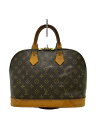 【中古】LOUIS VUITTON◆1)アルマ_モノグラム・キャンバス_BRW/PVC/BRW//【バッグ】