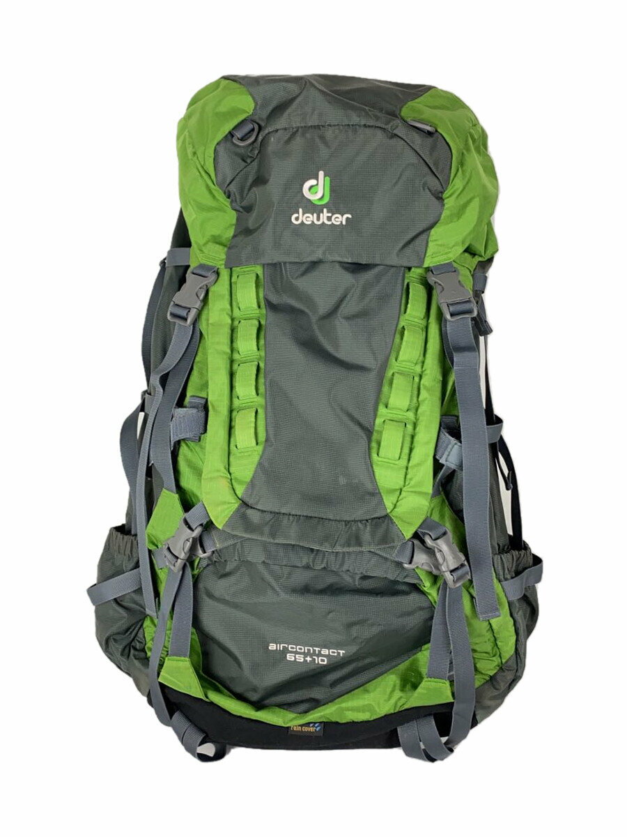 【中古】deuter◆リュック/バックパック/AIRCONTACT 65+10【バッグ】