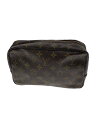 【中古】LOUIS VUITTON◆トゥルース・トワレット23_モノグラム・キャンバス_BRW/PVC/BRW【バッグ】