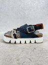 【中古】Hender Scheme◆TORTOISE/ハラコ/レザー/サンダル/3/WHT/di-s-tor//【シューズ】(4)