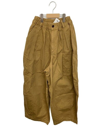 【中古】HARVESTY◆サーカスパンツ/ボトム/1/コットン/BEG/A11709-56/レディース【メンズウェア】 【中古】HARVESTY◆サーカスパンツ/ボトム/1/コットン/BEG/A11709-56/レディース【メンズウェア】