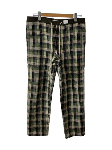 【中古】FRANK LEADER/ボトム/XS/ウール/GRN/チェック【メンズウェア】 【中古】FRANK LEADER/ボトム/XS/ウール/GRN/チェック【メンズウェア】