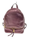 【中古】MICHAEL KORS◆リュック/レザー/BRD/30S5GEZB1L【バッグ】