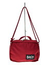 【中古】BACH◆ショルダーバッグ/--/RED/無地/SB-81003/サコッシュ【バッグ】