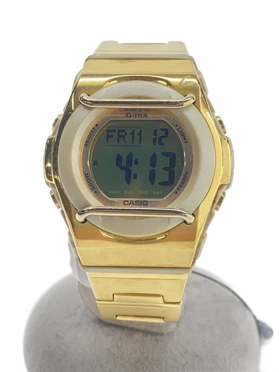 Other - 【中古】CASIO◆クォーツ腕時計/デジタル/ステンレス/GLD/GLD/MSG-160【服飾雑貨他】