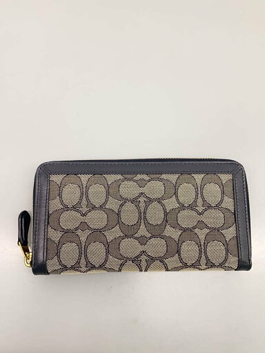 【中古】COACH◆長財布/キャンバス/NVY/総柄/レディース/5281【服飾雑貨他】 【中古】COACH◆長財布/キャンバス/NVY/総柄/レディース/5281【服飾雑貨他】