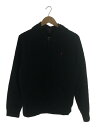 【中古】POLO RALPH LAUREN◆ジップパーカー/XL/コットン/BLK【メンズウェア】