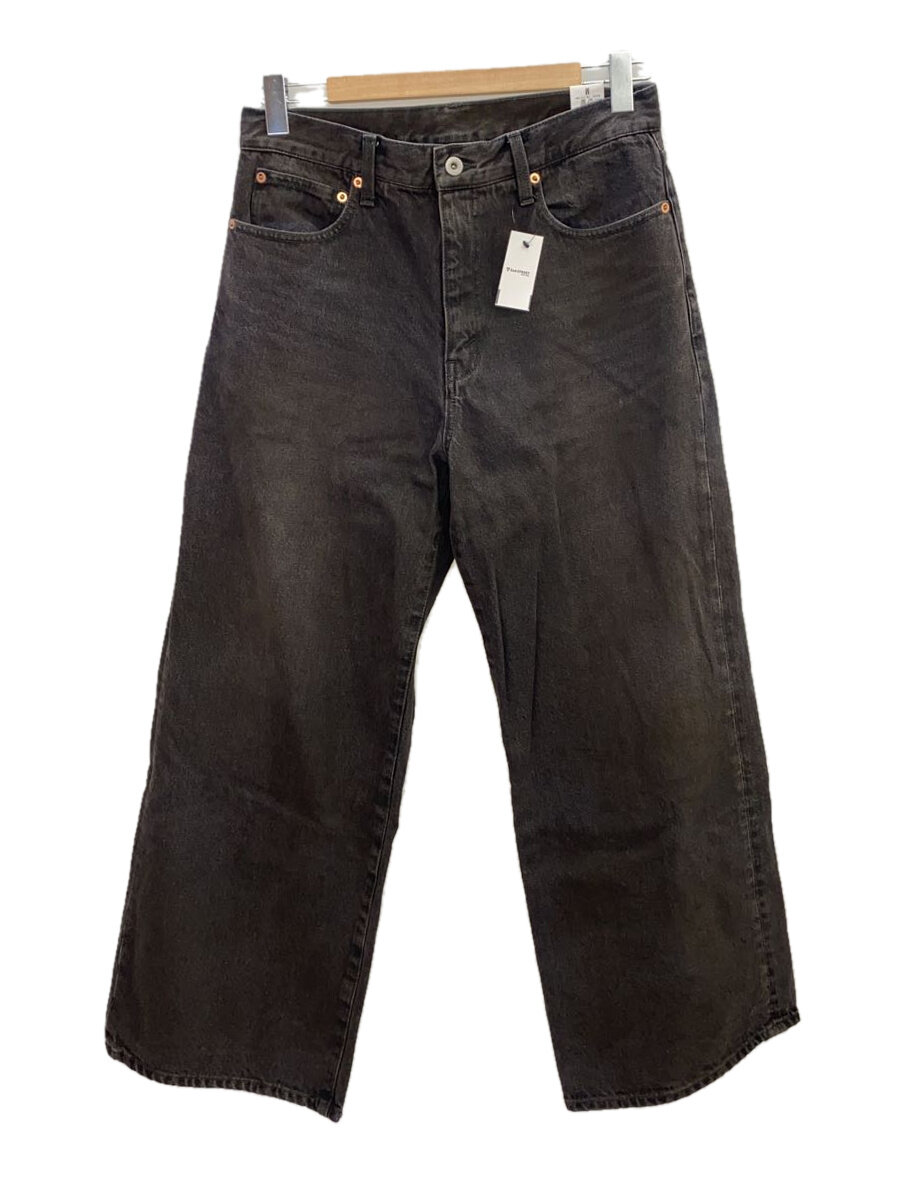 【中古】JOURNAL STANDARD◆ストレートパンツ/M/コットン/BLK/24-030-600-2350-3-0【メンズウェア】