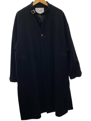 【中古】CULLNI◆コート/2/ウール/BLK/23-AW-034【メンズウェア】 【中古】CULLNI◆コート/2/ウール/BLK/23-AW-034【メンズウェア】