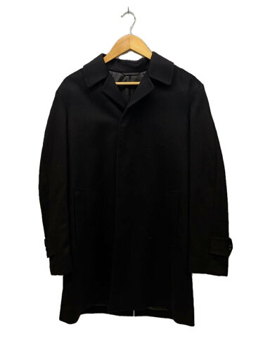 【中古】カシミヤ100パーセント/コート/ロングアウター/M/カシミア/BLK/無地/FA180H1PHC【メンズウェア】 【中古】カシミヤ100パーセント/コート/ロングアウター/M/カシミア/BLK/無地/FA180H1PHC【メンズウェア】