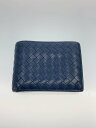 【中古】BOTTEGA VENETA◆2つ折り財布/レザー/NVY/メンズ【服飾雑貨他】(4)