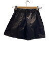【中古】PRADA◆ショートパンツ/38/ナイロン/BLK/無地/22C757 S221 1WQ8【レディースウェア】